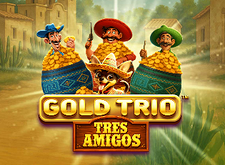 Gold Trio Tres Amigos logo