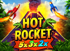 Hot Rocket 5x 3x 2x logo