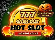 Hot Slot 777 Cash Out Halloween Edition Logo