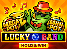 logotipo de Lucky Band Hold And Win