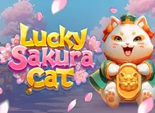 Lucky Sakura Cat logo