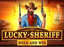 Lucky Sheriff Hold and Win logo
