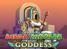 Mega Moolah Goddess Logo