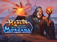 Merlin and the Ice Queen Morgana Logo