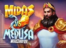 Midas vs Medusa WildEnergy logo