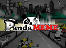 Panda Meme logo