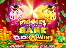 Piggies and the Bank Click A Win logo