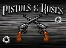 logotipo de Pistols and Roses
