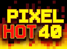 Pixel Hot 40 logo