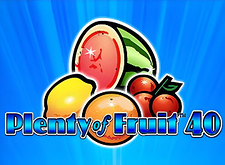 Plenty of Fruit 40 Logo