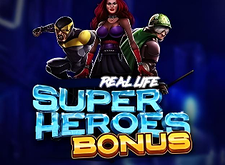 Real Life Super Heroes Bonus logo
