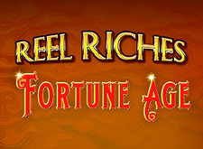 logotipo de Reel Riches Fortune Age