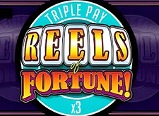 Reels of Fortune Triple Pay logo