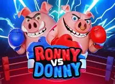 Ronny vs Donny logo