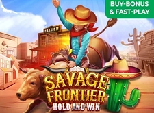 Savage Frontier Hold And Win logo