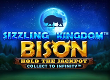 Sizzling Kingdom Bison Logo