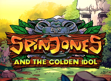 Spin Jones and the Golden Idol logo
