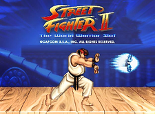 Street Fighter II The World Warrior Slot logo
