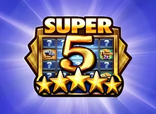 Super 5 Stars Logo