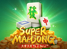 logotipo de Super Mahjong