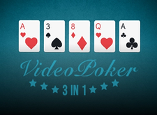 Video Poker 3 in 1 logo