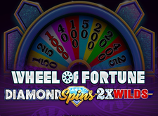 Wheel of Fortune Diamond Spins 2x Wilds Logo
