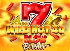 Wild Hot 40 Blow Booster Logo