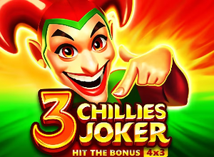 3 Chillies Joker Hit the Bonus 4x3 logo