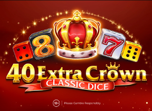 40 Extra Crown Classic Dice Golden Coins Link