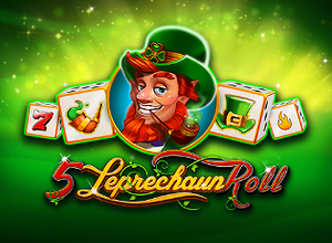 logotipo de 5 Leprechaun Roll Clover Chance