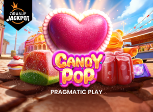 Candy POP Oranje Jackpot logo