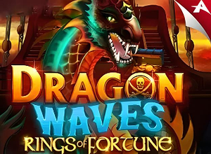 logotipo de Dragon Waves Rings of Fortune