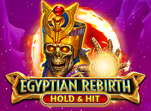 Egyptian Rebirth Hold and Hit logo