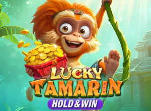 Lucky Tamarin Hold and Win logo