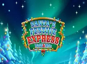 Santas Festive Express Hold and Win logo