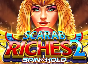 Scarab Riches 2 Spin n Hold logo