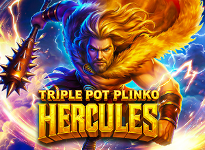 Triple Pot Plinko Hercules preview