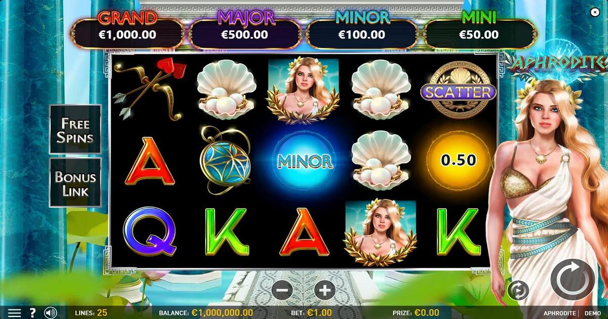 plus grand Aphrodite Casino bonus high roller bannière