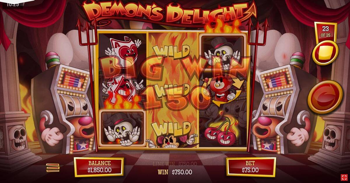 Demons Delight Slot Review, Bonuses & Free Play (94.96% RTP)