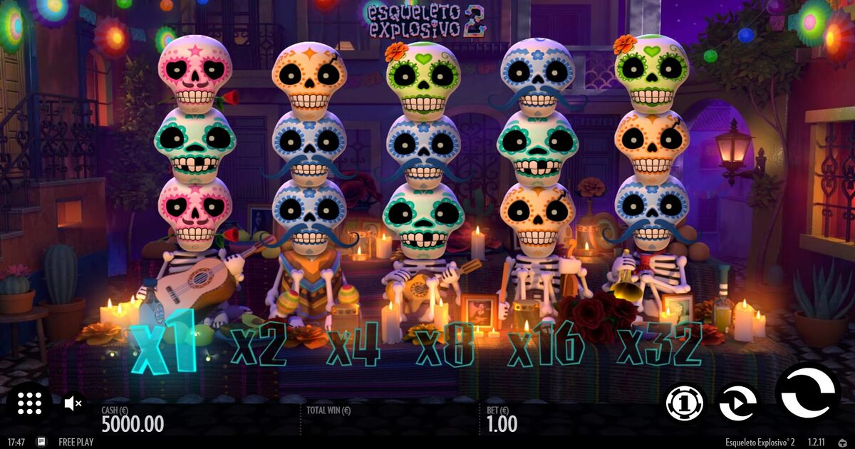 Esqueleto Explosivo 2 Slot Review, Bonuses & Free Play (96.13% RTP)