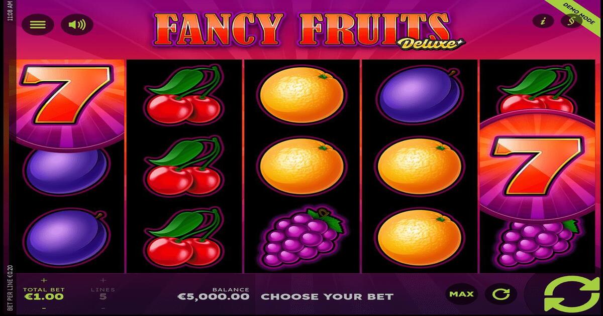 Fancy Fruits Deluxe Slot Review, Bonuses & Free Play (94.13% RTP)