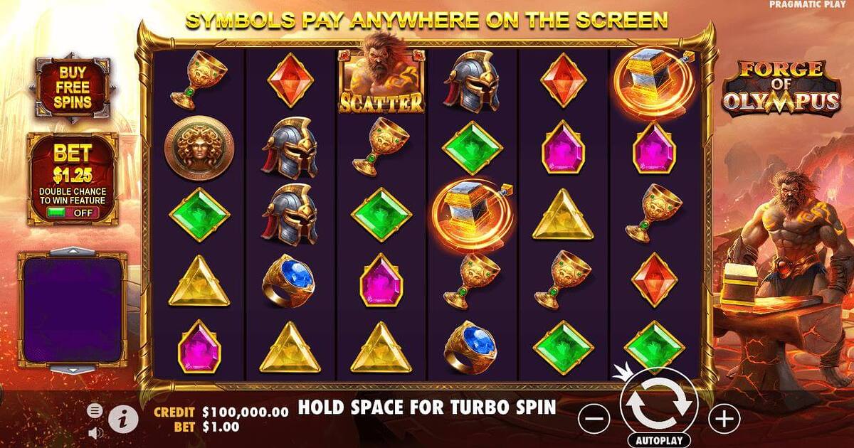 Forge of Olympus Slot Review, Bonuses & Free Play (96.25% RTP)