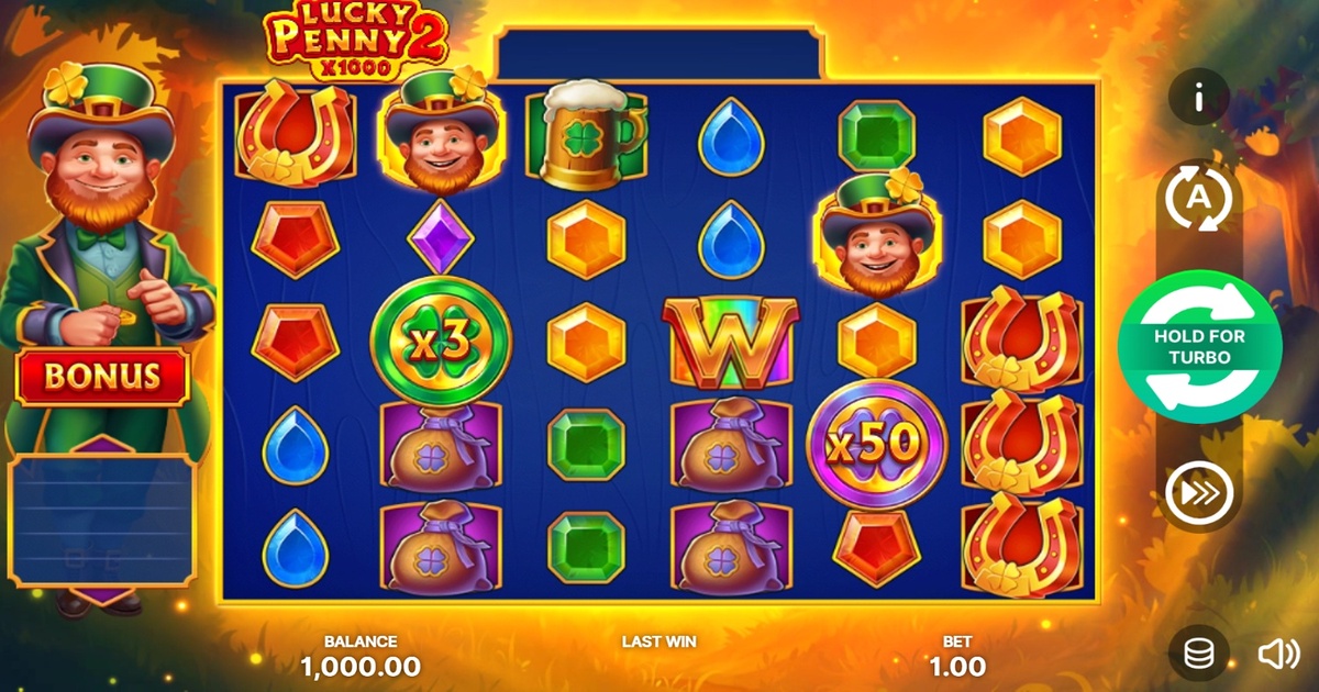 Avis, Bonus et Jeu Gratuit de la Machine à Sous Lucky Penny 2