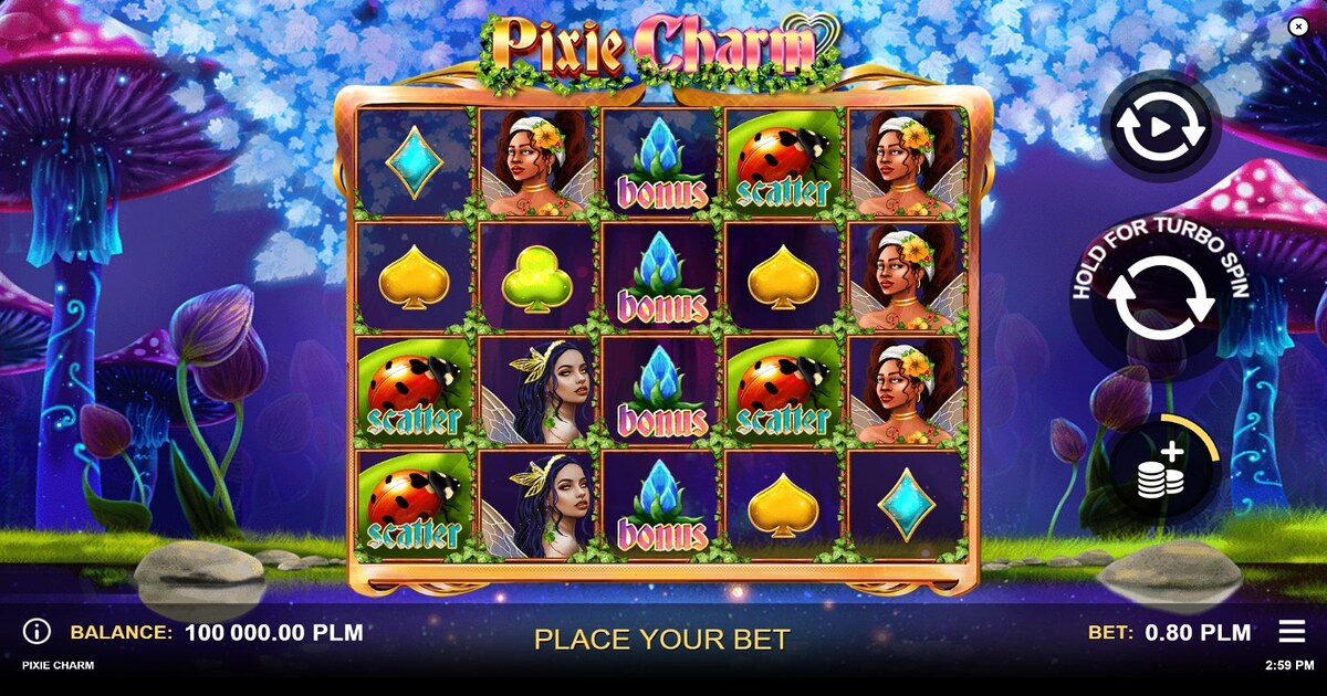 Pixie Slots Pixie Charm Slot Review, Bonuses & Free Play (95.61% RTP)