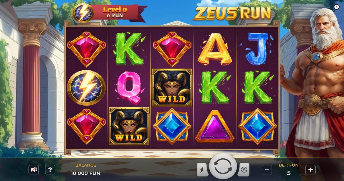 Zeus Run Demo - Reseña y Juego Gratis