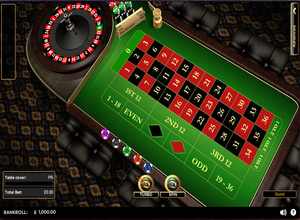 European Low Stakes Roulette preview