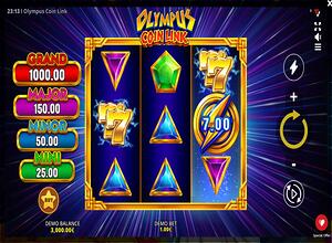 Olympus Coin Link Slot Review, Bonuses & Free Play (96.12% RTP)