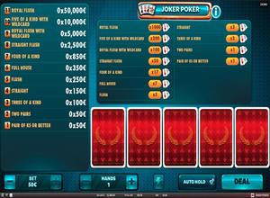 Red Rake Gaming Joker Poker