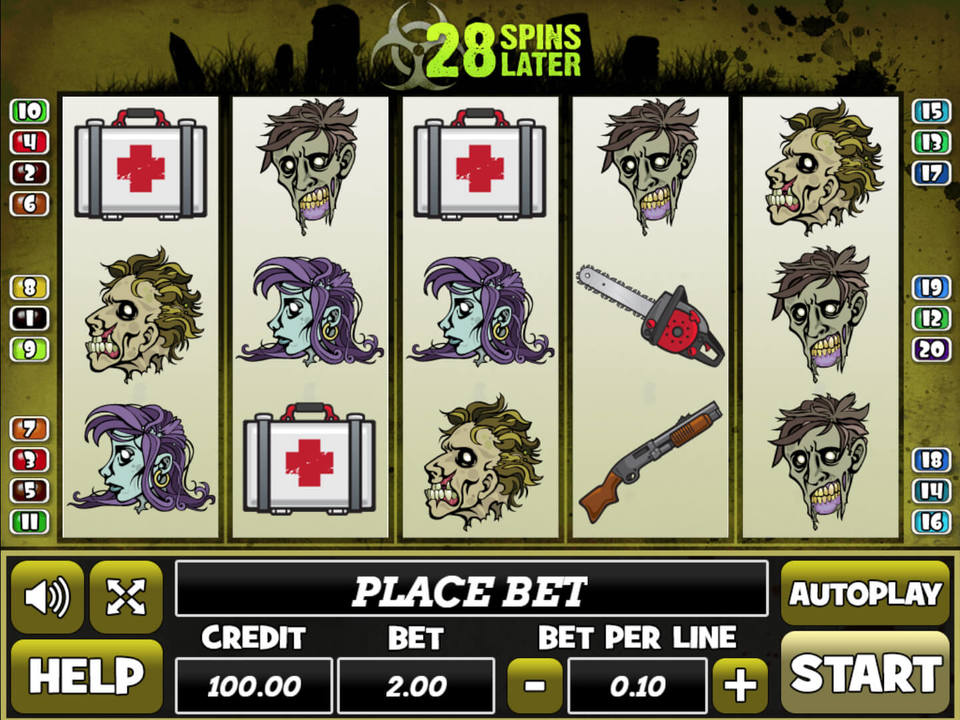 28 Spins Later gameplay screenshot