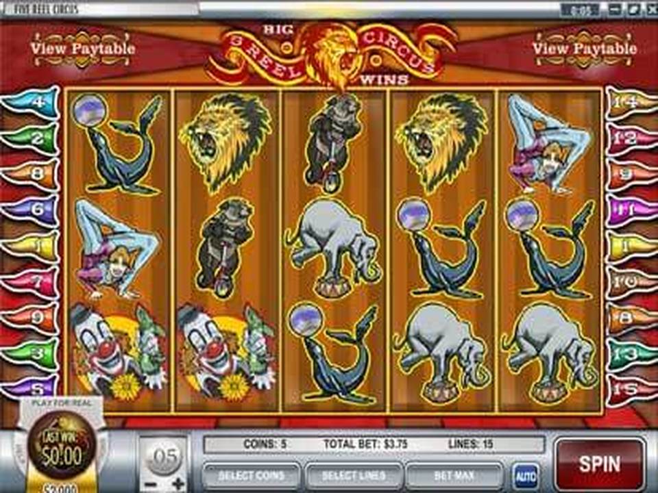 5 Reel Circus gameplay screenshot